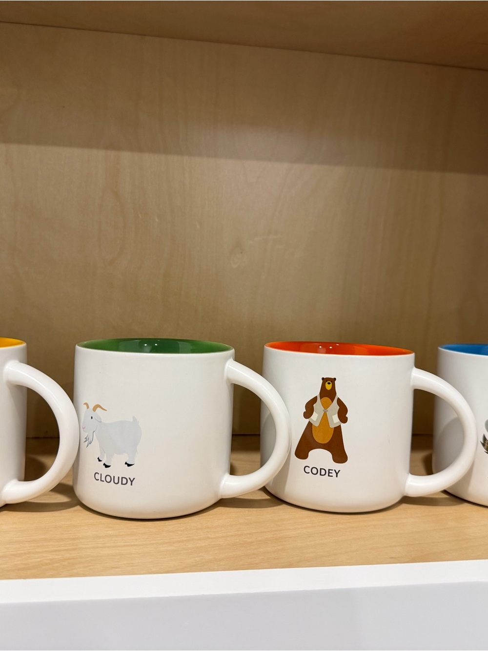 Salesforce Mascot Coffee Cups (Set of 4)